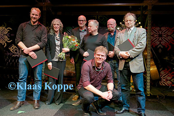 Prijswinnaars Jan Campert-prijzen, foto Klaas Koppe