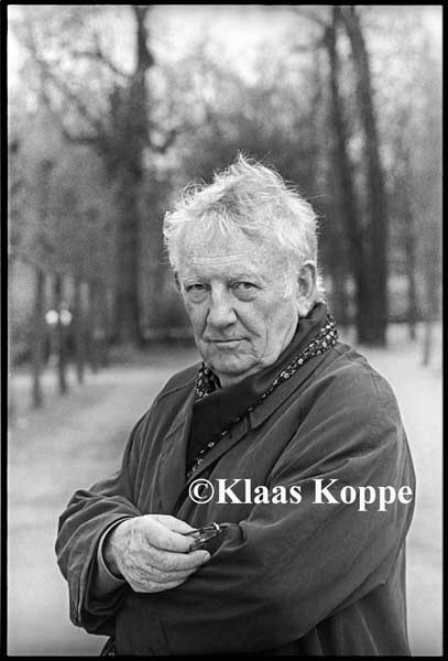 Hugo Claus. foto Klaas Koppe