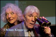 Nelleke Noordervliet en Kees van Kooten, foto Klaas Koppe