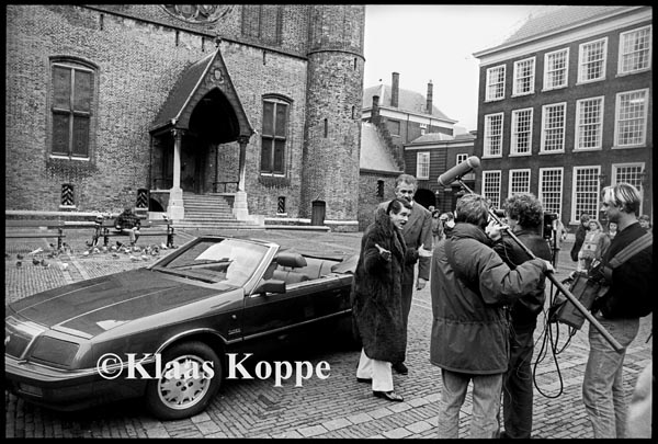 Kees van Kooten en Wim de Bie, foto Klaas Koppe