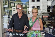 F.Starik en Vrouwkje Tuinman,, foto Klaas Koppe