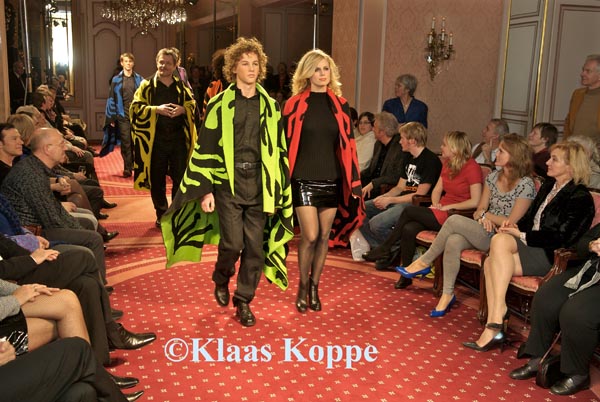 Teigetje & Woelrat modeshow,foto Klaas Koppe